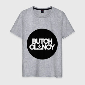 Мужская футболка хлопок с принтом Butch Clancy в Екатеринбурге, 100% хлопок | прямой крой, круглый вырез горловины, длина до линии бедер, слегка спущенное плечо. | club | dance | electronic | клуб | клубная музыка | клубняк | электронная музыка