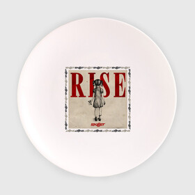 Тарелка 3D с принтом Rise skillet в Екатеринбурге, фарфор | диаметр - 210 мм
диаметр для нанесения принта - 120 мм | rise | skillet | toplanding | альтернативный рок | лого | логотип | рок | рок группа | рок группы | симфонический рок | христианский рок