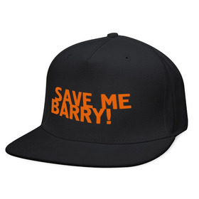 Кепка снепбек с прямым козырьком с принтом Save me, Barry! в Екатеринбурге, хлопок 100% |  | misfits