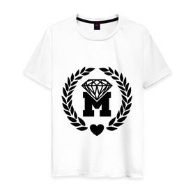 Мужская футболка хлопок с принтом Misfits в Екатеринбурге, 100% хлопок | прямой крой, круглый вырез горловины, длина до линии бедер, слегка спущенное плечо. | misfits