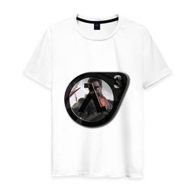 Мужская футболка хлопок с принтом Half-Life 3 (3) в Екатеринбурге, 100% хлопок | прямой крой, круглый вырез горловины, длина до линии бедер, слегка спущенное плечо. | Тематика изображения на принте: black mesa | half life | игры