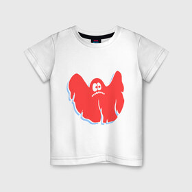 Детская футболка хлопок с принтом Приведение в Екатеринбурге, 100% хлопок | круглый вырез горловины, полуприлегающий силуэт, длина до линии бедер | 