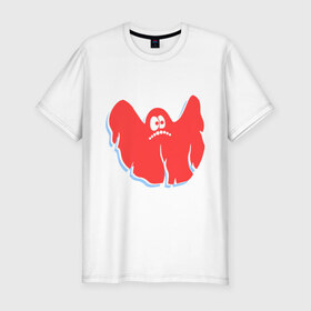 Мужская футболка премиум с принтом Приведение в Екатеринбурге, 92% хлопок, 8% лайкра | приталенный силуэт, круглый вырез ворота, длина до линии бедра, короткий рукав | 
