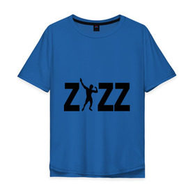 Мужская футболка хлопок Oversize с принтом Zyzz в Екатеринбурге, 100% хлопок | свободный крой, круглый ворот, “спинка” длиннее передней части | Тематика изображения на принте: zyzz | силовой спорт | спорт