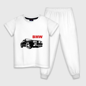 Детская пижама хлопок с принтом bmw в Екатеринбурге, 100% хлопок |  брюки и футболка прямого кроя, без карманов, на брюках мягкая резинка на поясе и по низу штанин
 | 
