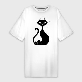 Платье-футболка хлопок с принтом влюбленные коты (Кошка) в Екатеринбурге,  |  | 14 февраля 
 день святого валентина | влюбленные коты | все | для двоих | идеи подарков | киса | кошка | парные