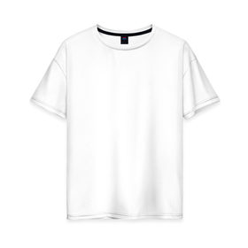 Женская футболка хлопок Oversize с принтом Я ее защитник в Екатеринбурге, 100% хлопок | свободный крой, круглый ворот, спущенный рукав, длина до линии бедер
 | 