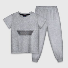 Детская пижама хлопок с принтом EVE online в Екатеринбурге, 100% хлопок |  брюки и футболка прямого кроя, без карманов, на брюках мягкая резинка на поясе и по низу штанин
 | eve online | игры