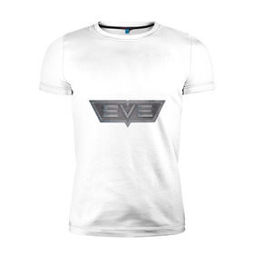 Мужская футболка премиум с принтом EVE online в Екатеринбурге, 92% хлопок, 8% лайкра | приталенный силуэт, круглый вырез ворота, длина до линии бедра, короткий рукав | eve online | игры