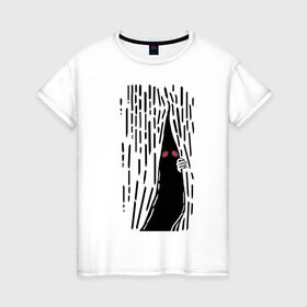 Женская футболка хлопок с принтом Нечто Сверхъестественное в Екатеринбурге, 100% хлопок | прямой крой, круглый вырез горловины, длина до линии бедер, слегка спущенное плечо | дьяволы | монстры | нечто сверхъестественное | привидения