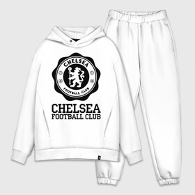 Мужской костюм хлопок OVERSIZE с принтом Chelsea FC в Екатеринбурге,  |  | 1905 | chelsea | chelsea logo | fc | footbal club | лого | логотип | спорт | футбол | футбольный клуб | челси