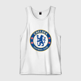 Мужская майка хлопок с принтом Chelsea logo в Екатеринбурге, 100% хлопок |  | 1905 | chelsea | chelsea logo | fc | footbal club | лого | логотип | спорт | футбол | футбольный клуб | челси