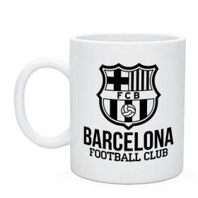 Кружка с принтом Barcelona FC в Екатеринбурге, керамика | объем — 330 мл, диаметр — 80 мм. Принт наносится на бока кружки, можно сделать два разных изображения | barcelona | fc | fc barcelona | footbal club | барселона | лого | логотип | спорт | футбол | футбольный клуб