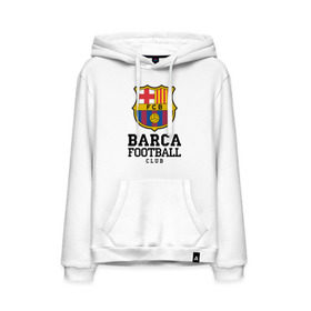 Мужская толстовка хлопок с принтом Barcelona FC в Екатеринбурге, френч-терри, мягкий теплый начес внутри (100% хлопок) | карман-кенгуру, эластичные манжеты и нижняя кромка, капюшон с подкладом и шнурком | barcelona | fc | fc barcelona | footbal club | барселона | лого | логотип | спорт | футбол | футбольный клуб