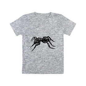 Детская футболка хлопок с принтом Муравей в Екатеринбурге, 100% хлопок | круглый вырез горловины, полуприлегающий силуэт, длина до линии бедер | муравей | насекомые