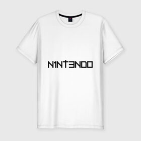 Мужская футболка премиум с принтом Nintendo в Екатеринбурге, 92% хлопок, 8% лайкра | приталенный силуэт, круглый вырез ворота, длина до линии бедра, короткий рукав | баста | ноггано