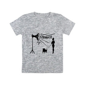 Детская футболка хлопок с принтом Depeche mode strange в Екатеринбурге, 100% хлопок | круглый вырез горловины, полуприлегающий силуэт, длина до линии бедер | Тематика изображения на принте: depeche mode | депеш мод | дипи шмот | меломанам | музыка