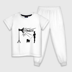 Детская пижама хлопок с принтом Depeche mode strange в Екатеринбурге, 100% хлопок |  брюки и футболка прямого кроя, без карманов, на брюках мягкая резинка на поясе и по низу штанин
 | Тематика изображения на принте: depeche mode | депеш мод | дипи шмот | меломанам | музыка
