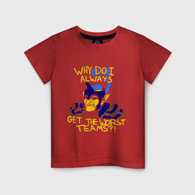 Детская футболка хлопок с принтом Troll Warlord Dota2 в Екатеринбурге, 100% хлопок | круглый вырез горловины, полуприлегающий силуэт, длина до линии бедер | dota | troll | warlord | варлорд | дота | тролль