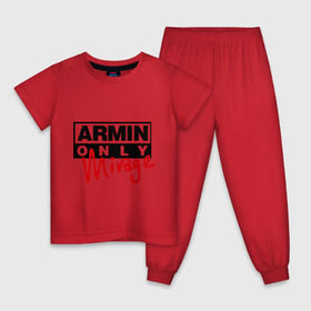 Детская пижама хлопок с принтом Armin only - mirage в Екатеринбурге, 100% хлопок |  брюки и футболка прямого кроя, без карманов, на брюках мягкая резинка на поясе и по низу штанин
 | addicted | buuren | mirage | van | аrmin