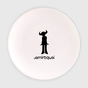 Тарелка с принтом Jamiroquai в Екатеринбурге, фарфор | диаметр - 210 мм
диаметр для нанесения принта - 120 мм | funk | jamiroquai | jazz | джаз | джамирокуай | фанк