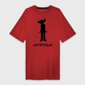 Платье-футболка хлопок с принтом Jamiroquai в Екатеринбурге,  |  | funk | jamiroquai | jazz | джаз | джамирокуай | фанк
