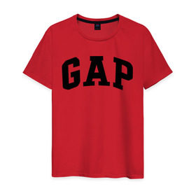 Мужская футболка хлопок с принтом GAP Swag в Екатеринбурге, 100% хлопок | прямой крой, круглый вырез горловины, длина до линии бедер, слегка спущенное плечо. | gap | swag | сваг | свег | свэг