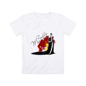 Детская футболка хлопок с принтом Фрэдди Меркьюри в Екатеринбурге, 100% хлопок | круглый вырез горловины, полуприлегающий силуэт, длина до линии бедер | queen | меломанам | музыка | рок | фрэдди меркьюри