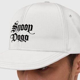 Кепка снепбек с прямым козырьком с принтом Snoop Dogg в Екатеринбурге, хлопок 100% |  | rap | snoop dogg | музыка | рэп | снуп дог