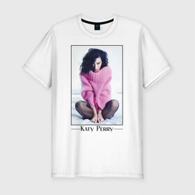 Мужская футболка премиум с принтом Katy Perry в Екатеринбурге, 92% хлопок, 8% лайкра | приталенный силуэт, круглый вырез ворота, длина до линии бедра, короткий рукав | Тематика изображения на принте: katy perry | pop | знаменитости | корона | кэти перри | музыка | певица
