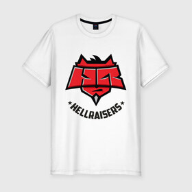 Мужская футболка премиум с принтом Hellraisers в Екатеринбурге, 92% хлопок, 8% лайкра | приталенный силуэт, круглый вырез ворота, длина до линии бедра, короткий рукав | Тематика изображения на принте: 