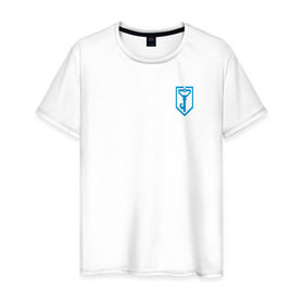 Мужская футболка хлопок с принтом Ingress - сопротивление mini в Екатеринбурге, 100% хлопок | прямой крой, круглый вырез горловины, длина до линии бедер, слегка спущенное плечо. | 
