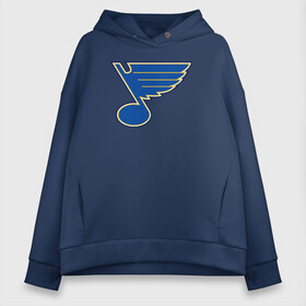 Женское худи Oversize хлопок с принтом St Louis Blues Tarasenko #91 в Екатеринбурге, френч-терри — 70% хлопок, 30% полиэстер. Мягкий теплый начес внутри —100% хлопок | боковые карманы, эластичные манжеты и нижняя кромка, капюшон на магнитной кнопке | st louis blues | владимир тарасенко 91 st. louis blues tarasenko 91tarasenko | нхл