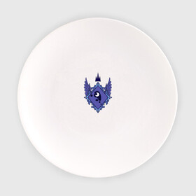 Тарелка с принтом Luna (logo) в Екатеринбурге, фарфор | диаметр - 210 мм
диаметр для нанесения принта - 120 мм | logo | logotip | mlp | pony | sweg | луна | пони