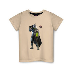Детская футболка хлопок с принтом Destiny Hunter в Екатеринбурге, 100% хлопок | круглый вырез горловины, полуприлегающий силуэт, длина до линии бедер | Тематика изображения на принте: guardian | hunter | дестини | игра | судьба