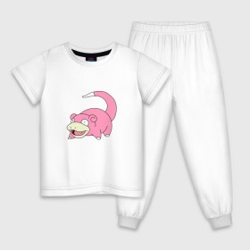 Детская пижама хлопок с принтом Cлоупок в Екатеринбурге, 100% хлопок |  брюки и футболка прямого кроя, без карманов, на брюках мягкая резинка на поясе и по низу штанин
 | 