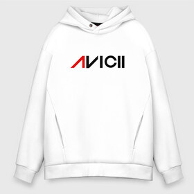 Мужское худи Oversize хлопок с принтом Avicii в Екатеринбурге, френч-терри — 70% хлопок, 30% полиэстер. Мягкий теплый начес внутри —100% хлопок | боковые карманы, эластичные манжеты и нижняя кромка, капюшон на магнитной кнопке | avici dj (house) house | avicii | авичи