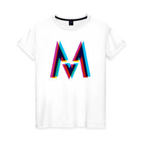 Женская футболка хлопок с принтом Maroon 5 в Екатеринбурге, 100% хлопок | прямой крой, круглый вырез горловины, длина до линии бедер, слегка спущенное плечо | kara’s flowers | maroon 5 | адам левин | марун файв