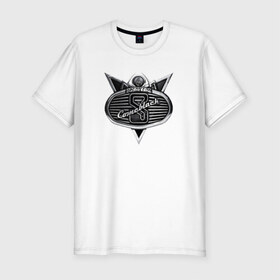 Мужская футболка премиум с принтом Comablack в Екатеринбурге, 92% хлопок, 8% лайкра | приталенный силуэт, круглый вырез ворота, длина до линии бедра, короткий рукав | rok | scorpions | скорпионс | скорпы