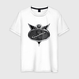 Мужская футболка хлопок с принтом Comablack в Екатеринбурге, 100% хлопок | прямой крой, круглый вырез горловины, длина до линии бедер, слегка спущенное плечо. | rok | scorpions | скорпионс | скорпы