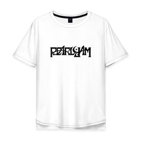 Мужская футболка хлопок Oversize с принтом Pearl Jam в Екатеринбурге, 100% хлопок | свободный крой, круглый ворот, “спинка” длиннее передней части | Тематика изображения на принте: grunge | pearl jampearl jam | rock | грандж | рок