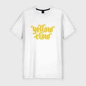 Мужская футболка премиум с принтом Yellow Claw в Екатеринбурге, 92% хлопок, 8% лайкра | приталенный силуэт, круглый вырез ворота, длина до линии бедра, короткий рукав | Тематика изображения на принте: 