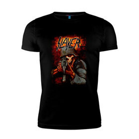 Мужская футболка премиум с принтом Slayer в Екатеринбурге, 92% хлопок, 8% лайкра | приталенный силуэт, круглый вырез ворота, длина до линии бедра, короткий рукав | 