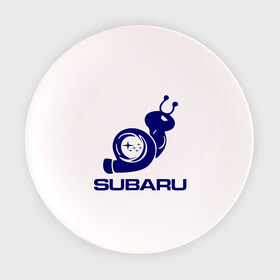 Тарелка 3D с принтом Subaru в Екатеринбурге, фарфор | диаметр - 210 мм
диаметр для нанесения принта - 120 мм | Тематика изображения на принте: subaru | авто | субарик | субару | турбина | улитка