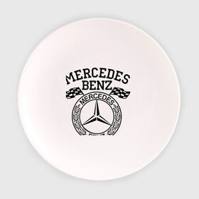 Тарелка 3D с принтом Mercedes Benz в Екатеринбурге, фарфор | диаметр - 210 мм
диаметр для нанесения принта - 120 мм | benz | merсedes | авто | бенз | мерседес