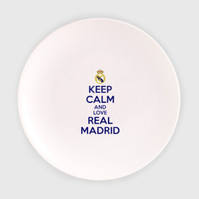 Тарелка 3D с принтом Real Madrid в Екатеринбурге, фарфор | диаметр - 210 мм
диаметр для нанесения принта - 120 мм | love | real madrid | реал мадрид | спорт | футбол