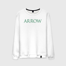 Мужской свитшот хлопок с принтом Arrow в Екатеринбурге, 100% хлопок |  | arrow green зеленая стрела дс куин