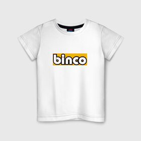 Детская футболка хлопок с принтом Binco в Екатеринбурге, 100% хлопок | круглый вырез горловины, полуприлегающий силуэт, длина до линии бедер | Тематика изображения на принте: binco | gta | gta 5 | gta v | san andreas | гта | игры