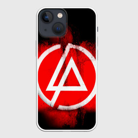 Чехол для iPhone 13 mini с принтом Linkin Park в Екатеринбурге,  |  | linkin park | линкин парк | логотип | рок