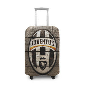 Чехол для чемодана 3D с принтом Juventus в Екатеринбурге, 86% полиэфир, 14% спандекс | двустороннее нанесение принта, прорези для ручек и колес | juventus | спорт | фк | футбол | ювентус